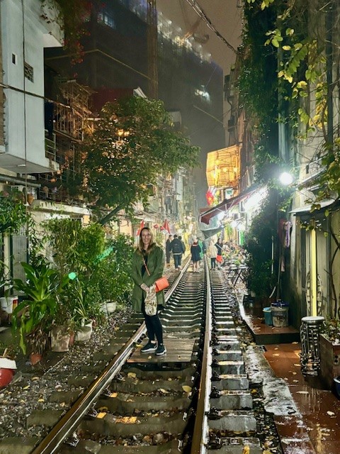 Vietnam train street