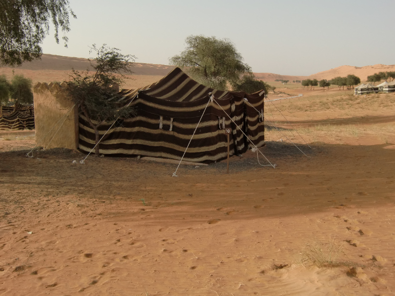 1001 nights camp Oman
