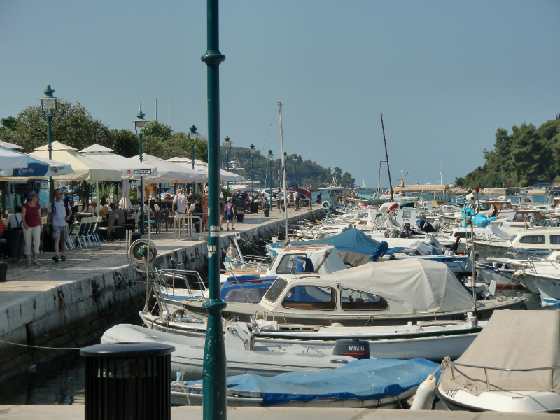 kroatie, gezellige haven