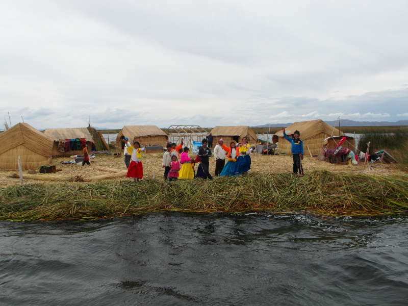 Titicaca meer Peru